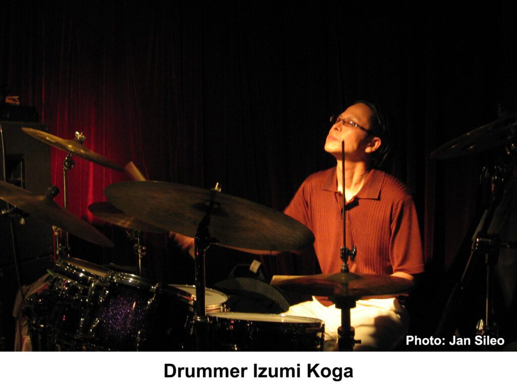 Drummer Izumi Koga