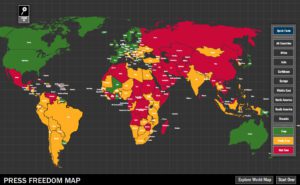 Press Freedom Map, Newseum