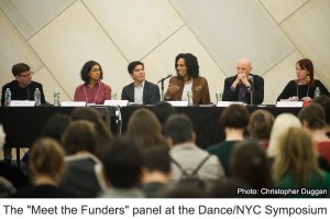 'Meet the Funders" Panel at Dance/NYC