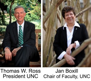 Ross and Boxill  of UNC