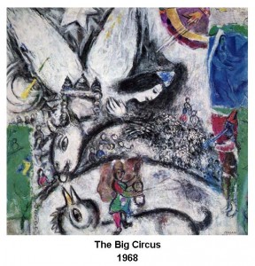 Chagall's The Big Circus 1968