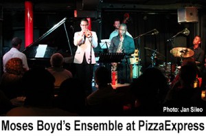 Moses Boyd's Ensemble at PizzaExpress Soho, London