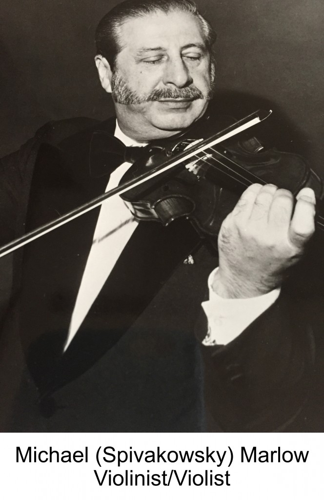 Michael (Spivakowsky) Marlow, Violinist/Violist